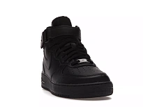 Фото № 5 с приближением к товару «‎Nike Air Force 1 Mid '07 Triple Black (2021)»