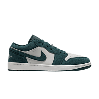 Фото № 1 с приближением к товару «‎Air Jordan 1 Low Midnight Spruce Pale Ivory Light Orewood Brown»