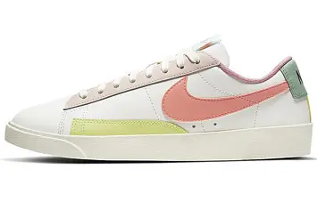Nike Blazer Low LE WhitePinkYellow - 1