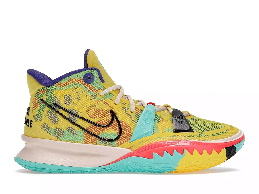 Фото № 1 с приближением к товару «‎Nike Kyrie 7 1 World 1 People Yellow»