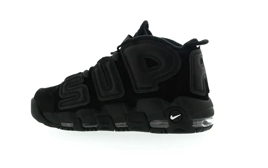 Фото № 3 с приближением к товару «‎Nike Air More Uptempo Supreme Suptempo Black»