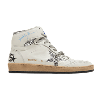 Фото № 1 с приближением к товару «‎Golden Goose Women's Sky Star White Silver Glitter»