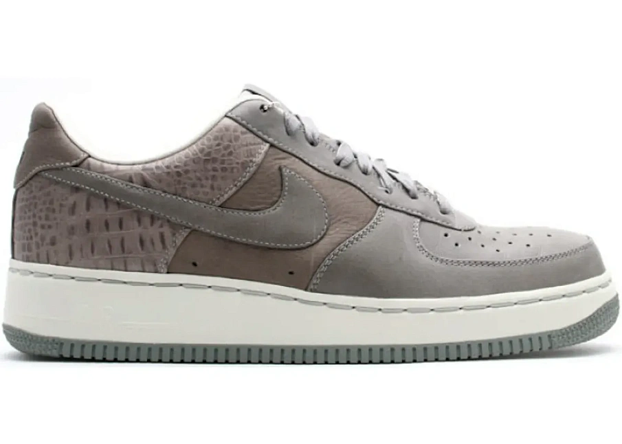 Фото № 1 с приближением к товару «‎Nike Air Force 1 Low Supreme QK Grey»