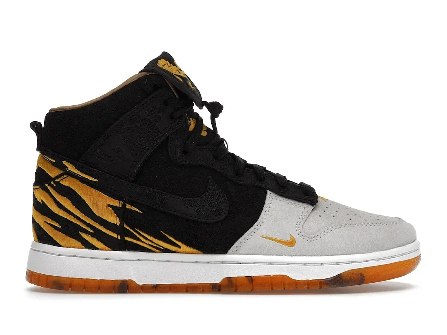 Фото № 1 с приближением к товару «‎Nike Dunk High Retro PRM Year of the Tiger»