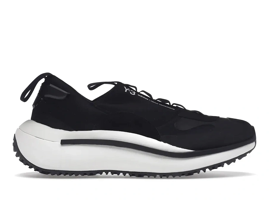 Фото № 1 с приближением к товару «‎adidas Y-3 Qisan Cozy Black Core White»