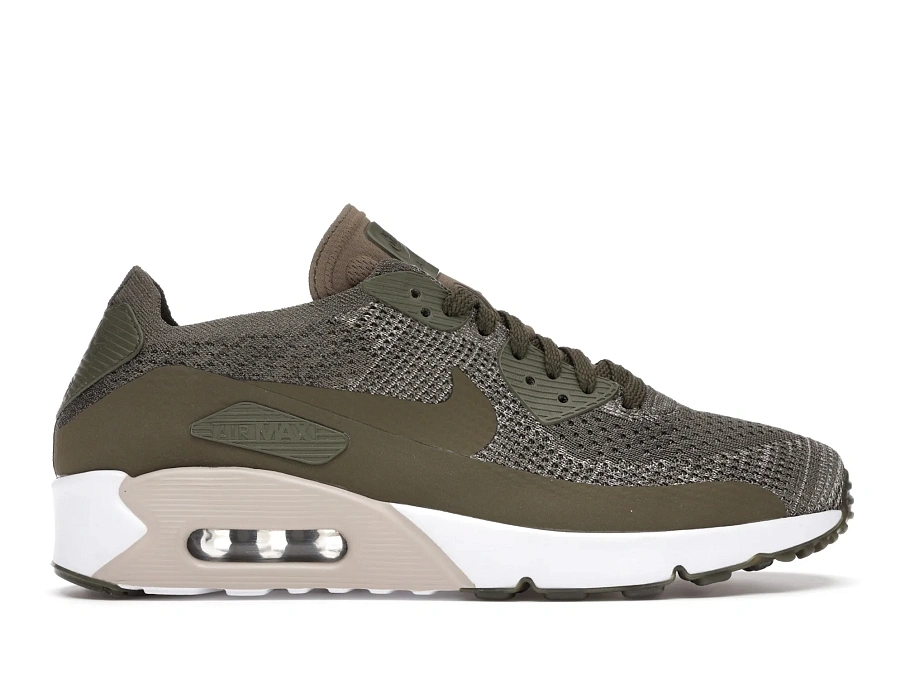 Фото № 1 с приближением к товару «‎Nike Air Max 90 Ultra Flyknit 2 Medium Olive»