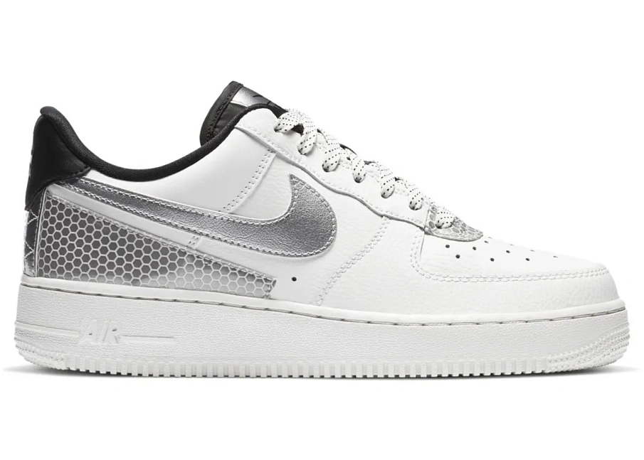 Фото № 1 с приближением к товару «‎Nike Air Force 1 Low 07 SE 3M Summit White »