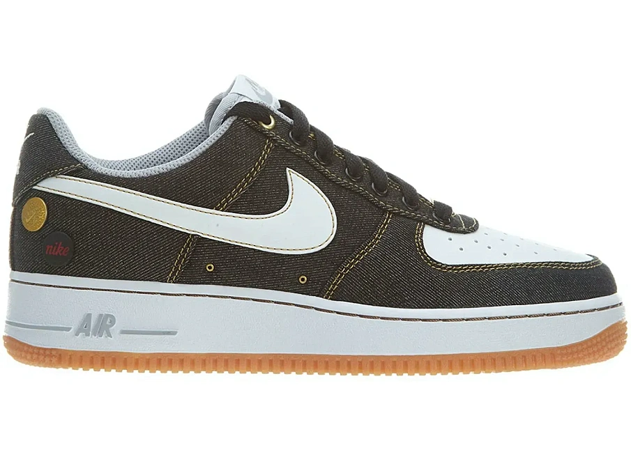 Фото № 1 с приближением к товару «‎Nike Air Force 1 '07 Low Black Denim»