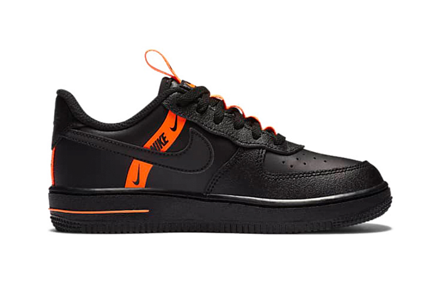 Фото № 2 с приближением к товару «‎Nike Force 1 LV8 KSA PS 'Black Total Orange'»