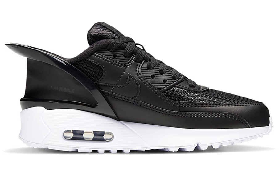 Фото № 2 с приближением к товару «‎Nike Air Max 90 FlyEase (GS) BlackWhite»