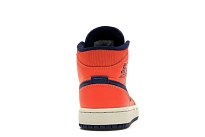 Фото № 4 с приближением к товару «‎Jordan 1 Mid Turf Orange Blue Void »