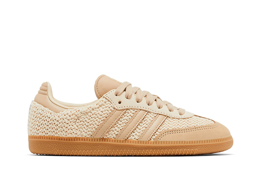 Фото № 2 с приближением к товару «‎adidas Women's Samba OG Knit Pack - Sand Strata»