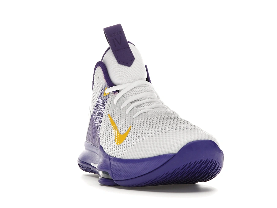 Фото № 3 с приближением к товару «‎Nike LeBron Witness 4 White/Voltage Purple»