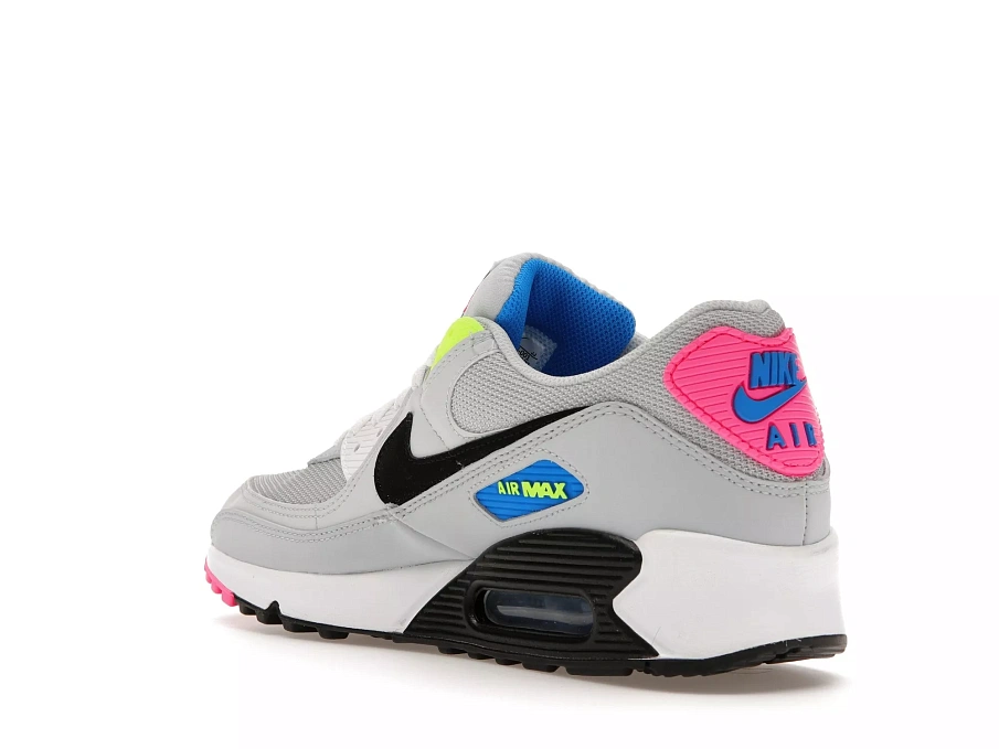 Фото № 5 с приближением к товару «‎Nike Air Max 90 Grey Neon»