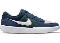 Фото № 1 с приближением к товару «‎Nike SB Force 58 Navy Noble Green»