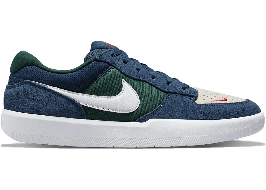 Фото № 1 с приближением к товару «‎Nike SB Force 58 Navy Noble Green»