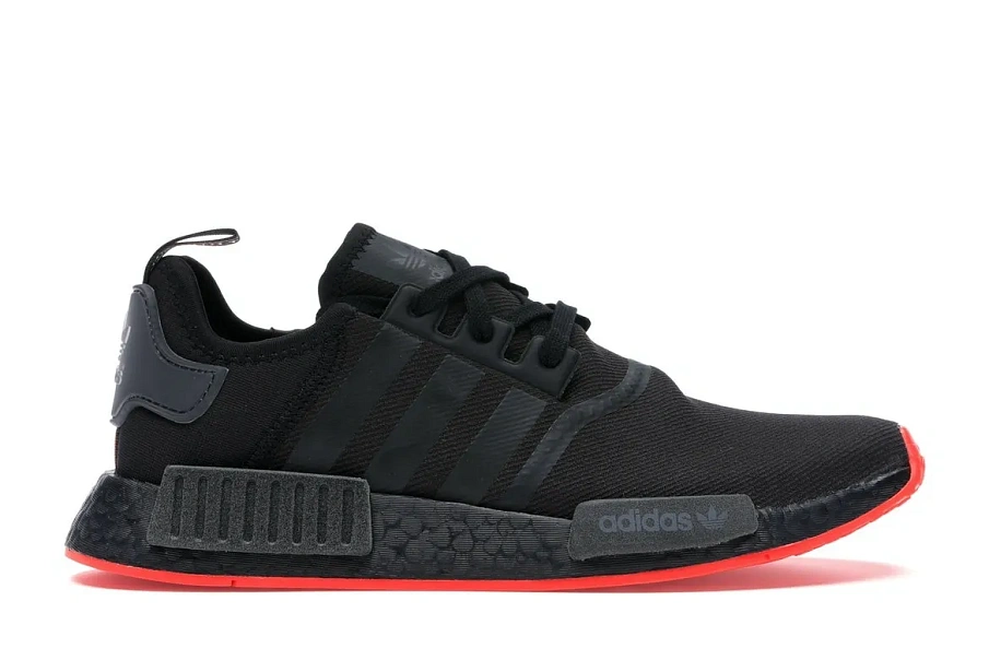 Фото № 1 с приближением к товару «‎adidas NMD R1 Core Black Solar Red»