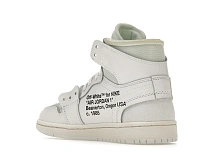 Фото № 6 с приближением к товару «‎Jordan 1 Retro High Off-White White »