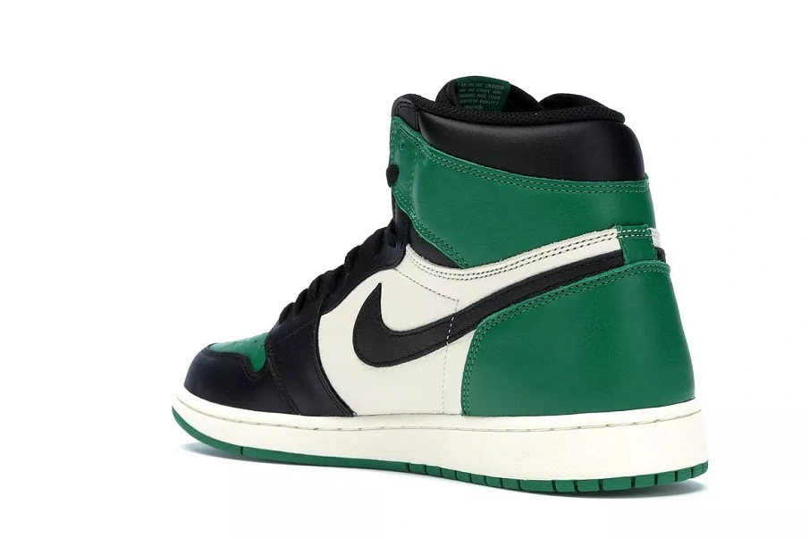 Фото № 6 с приближением к товару «‎Jordan 1 Retro High Pine Green»