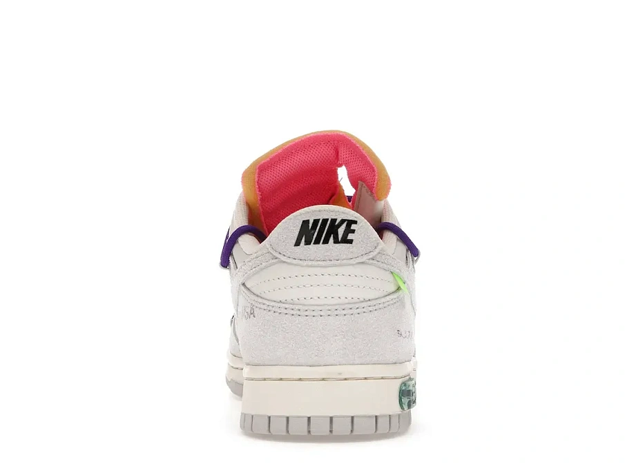 Фото № 4 с приближением к товару «‎Nike Dunk Low Off-White Lot 15»