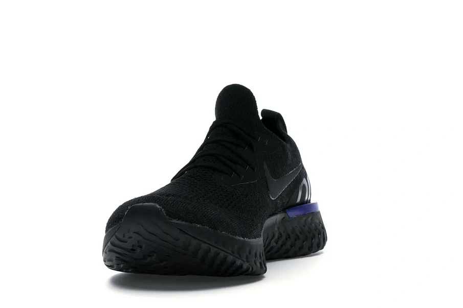 Фото № 4 с приближением к товару «‎Nike Epic React Flyknit Black Racer Blue»