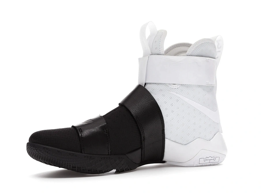 Фото № 2 с приближением к товару «‎Nike LeBron Zoom Soldier 10 Pinnacle White Black»