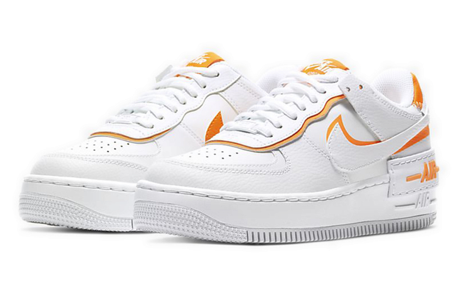 Фото № 3 с приближением к товару «‎Nike Air Force 1 Shadow White Total Orange (W)»