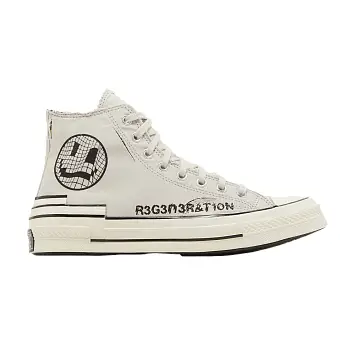 Converse Chuck 70 Hacked Heel High Tear Away - Light Bone - 1