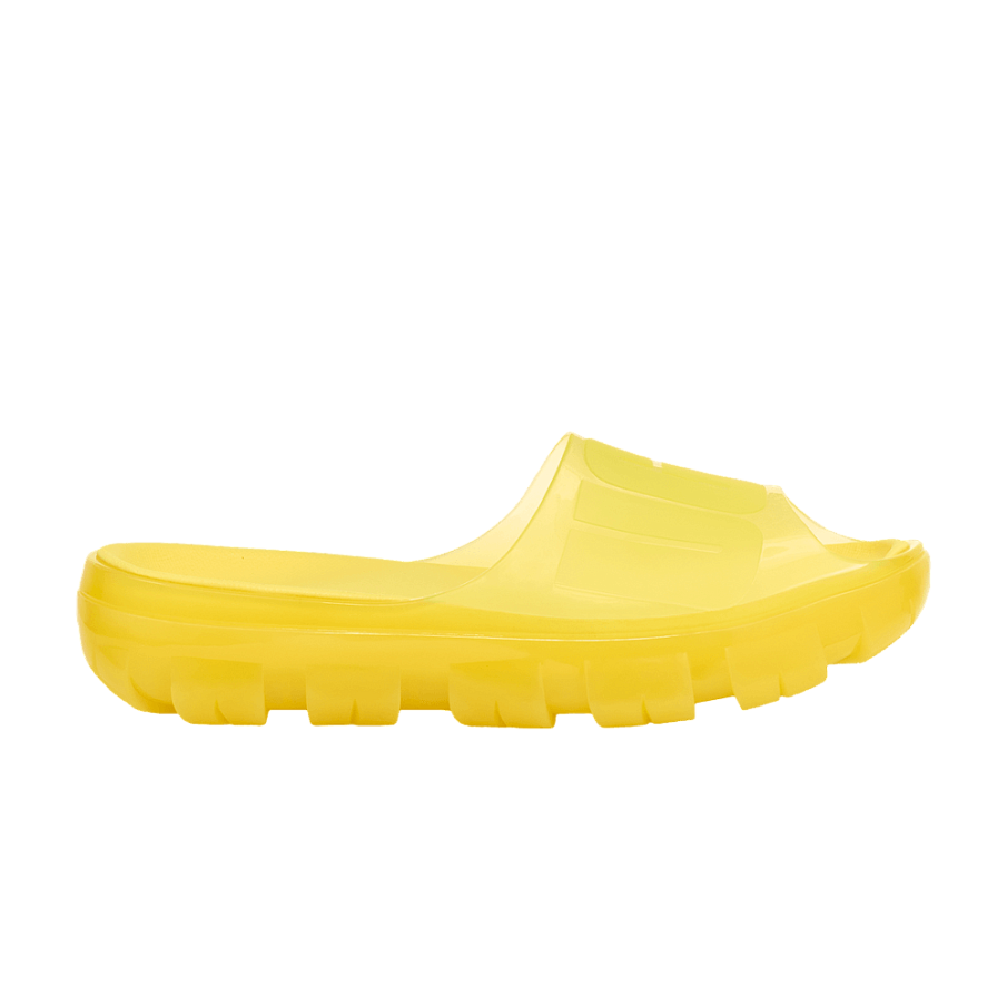 Фото № 1 с приближением к товару «‎UGG Women's Jella Clear Slide Sunny Yellow»