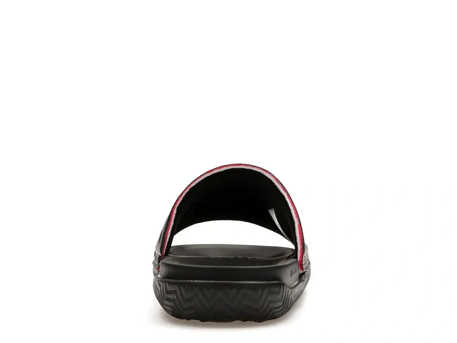 Фото № 4 с приближением к товару «‎Jordan Play Slide Black University Red»