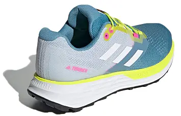 adidas Terrex Two Flow Trail Wmns BlueGreenGrey - 7