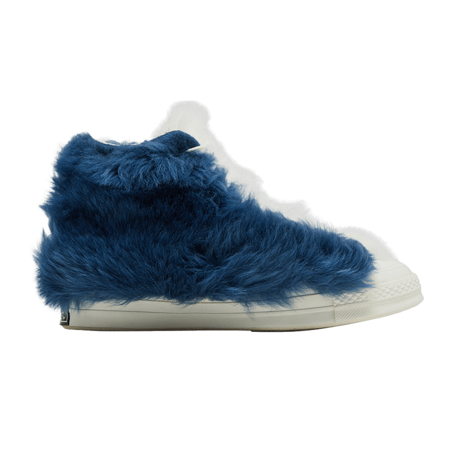 Фото № 1 с приближением к товару «‎AMBUSH x Converse Chuck 70 High Fuzzy - Navy Blue»