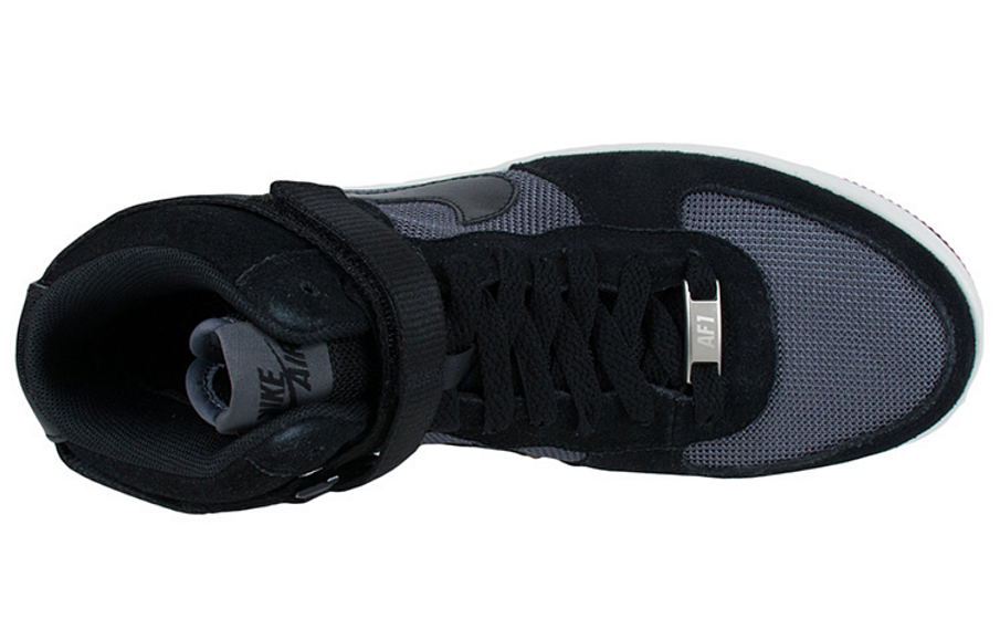 Фото № 4 с приближением к товару «‎Nike Air Force 1 Ultra Force Mid Wmns BlackGrey»