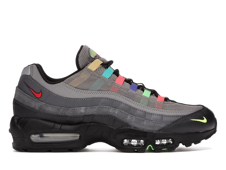 Фото № 1 с приближением к товару «‎Nike Air Max 95 SE Light Charcoal Vintage TV»