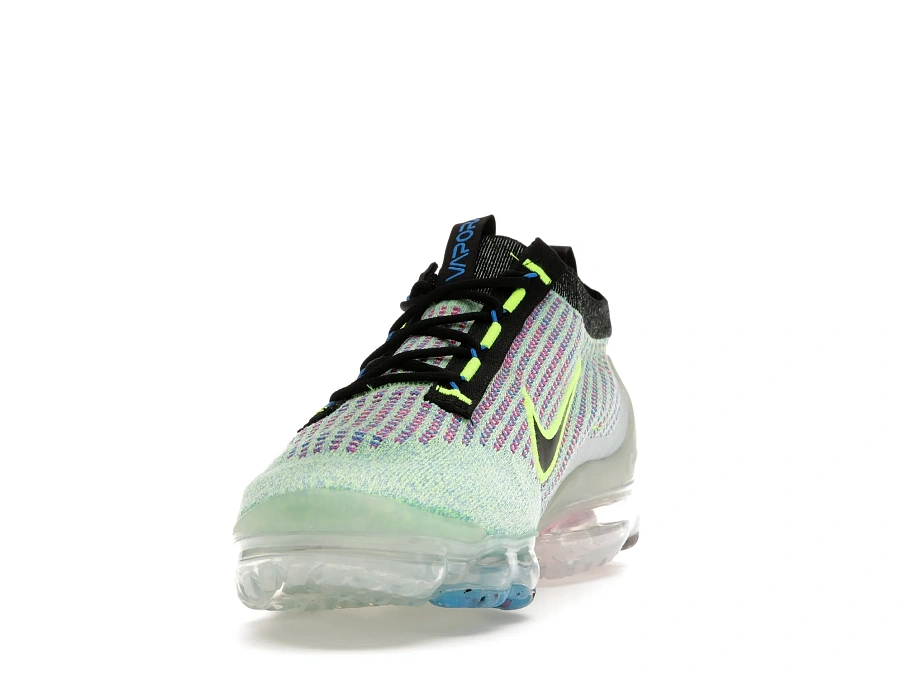Фото № 3 с приближением к товару «‎Nike Air VaporMax 2021 Flyknit Next Nature Volt Photo Blue»