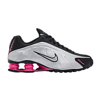 Фото № 1 с приближением к товару «‎Nike Women's Shox R4 Black Metallic Silver Pinksicle»