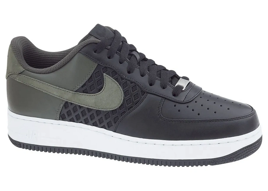 Фото № 1 с приближением к товару «‎Nike Air Force 1 Low Premium Birds Nest Black Olive»