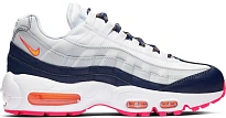 Фото № 1 с приближением к товару «‎Nike Air Max 95 Midnight Navy Pure Platinum Laser Orange »