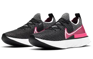 Nike WMNS React Infinity Run Flyknit BlackPurple - 3