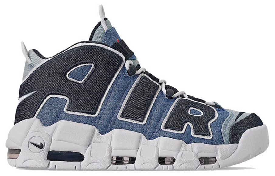 Фото № 2 с приближением к товару «‎Nike Air More Uptempo 96 Denim»