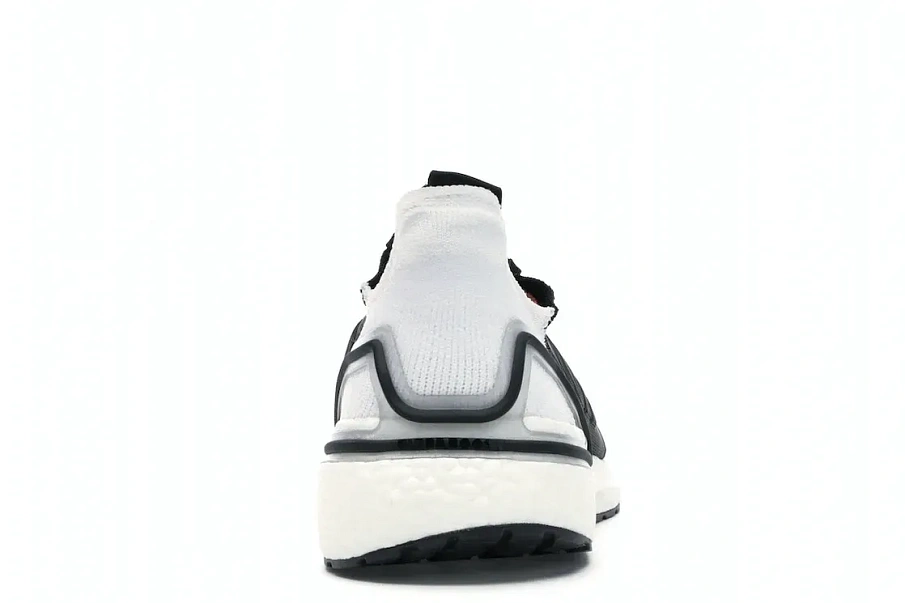 Фото № 4 с приближением к товару «‎adidas Ultra Boost 2019 Black White Solar Orange»