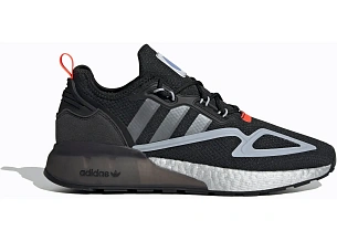 adidas ZX 2K Boost Black Halo Silver