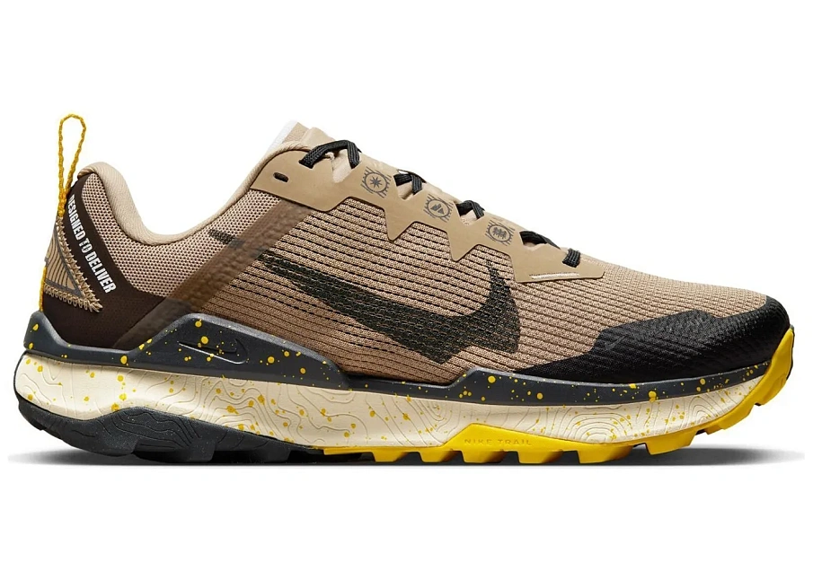 Фото № 1 с приближением к товару «‎Nike Wildhorse 8 Khaki Vivid Sulfur»