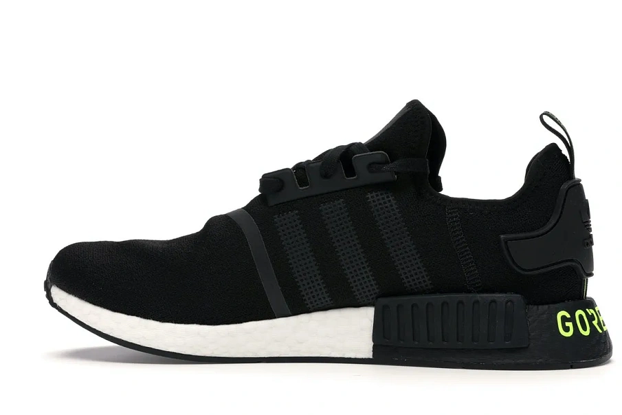Фото № 5 с приближением к товару «‎adidas NMD R1 Gore-tex Core Black Solar Yellow»