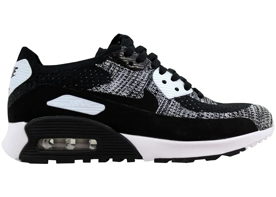 Фото № 1 с приближением к товару «‎Nike Air Max 90 Ultra 2.0 Flyknit Black/Black-White-Anthracite »