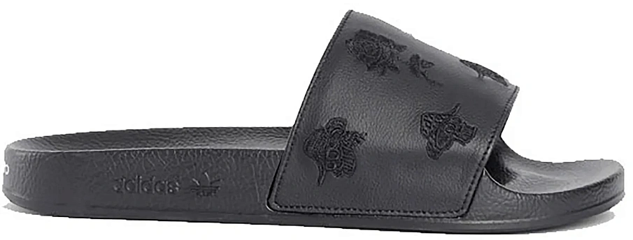 Фото № 1 с приближением к товару «‎adidas Y-3 Adilette Rose Black»