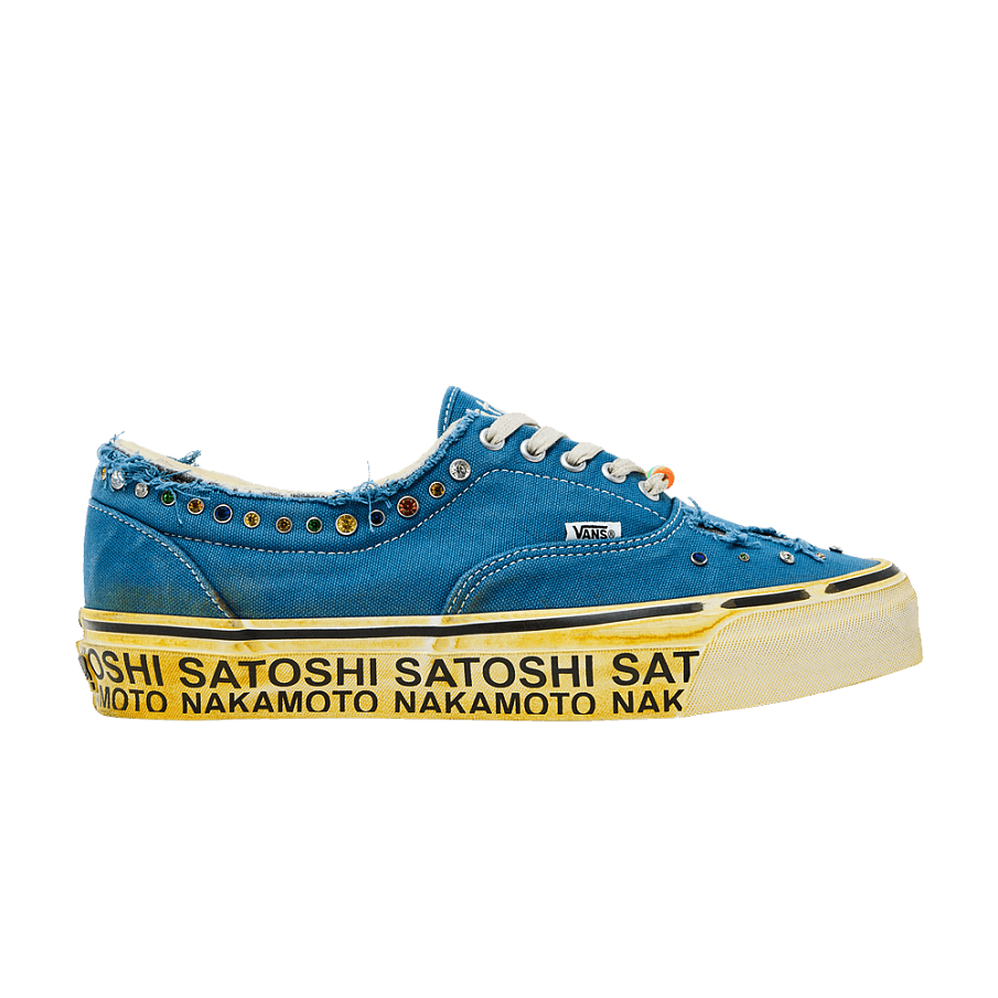 Фото № 1 с приближением к товару «‎Satoshi Nakamoto x Vans Era 95 Lucky Charms Blue»