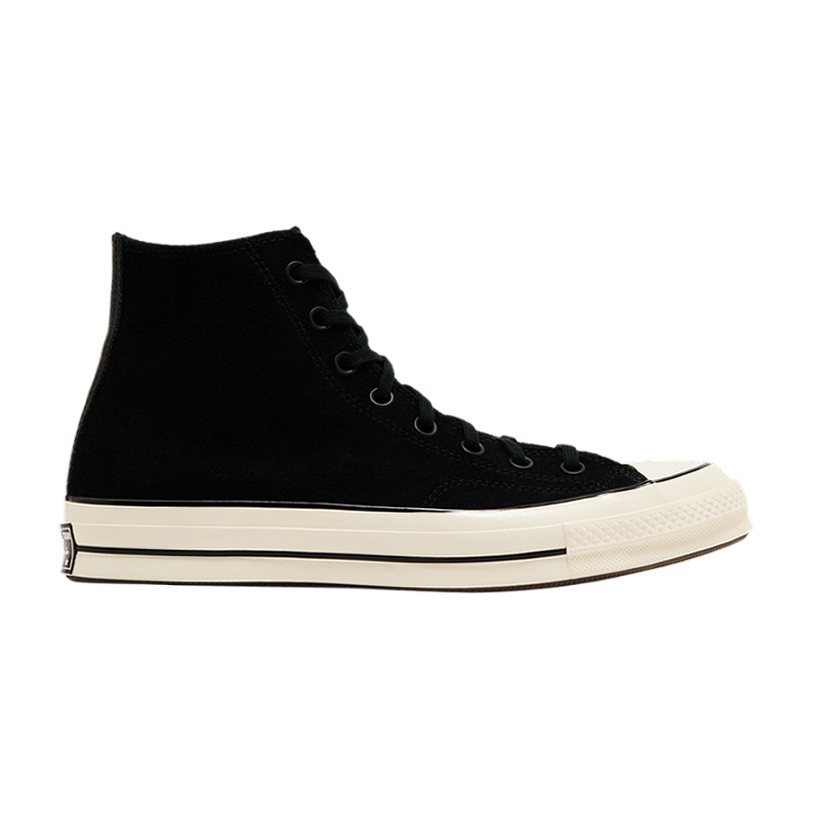 Фото № 1 с приближением к товару «‎Converse Chuck 70 Suede High Black Egret»