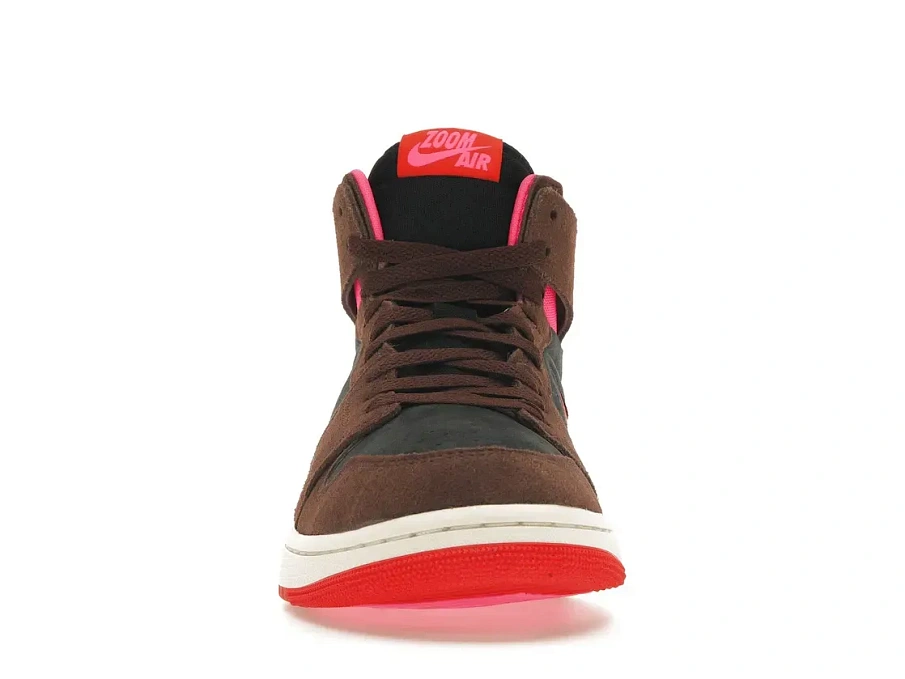 Фото № 2 с приближением к товару «‎Jordan 1 High Zoom Air CMFT 2 Cacao Wow Picante Red »