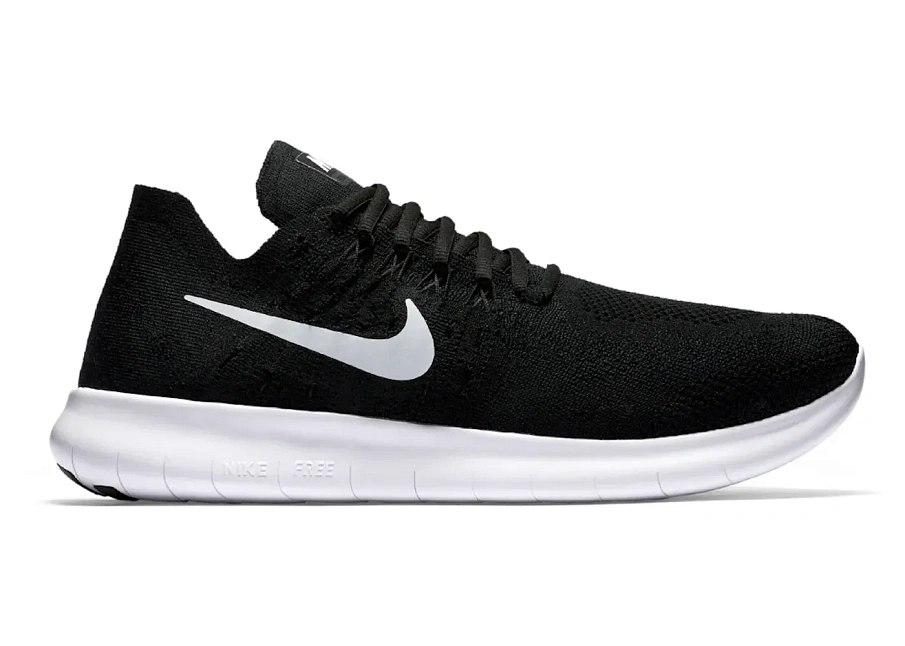 Фото № 1 с приближением к товару «‎Nike Free RN Flyknit 2017 Black White»
